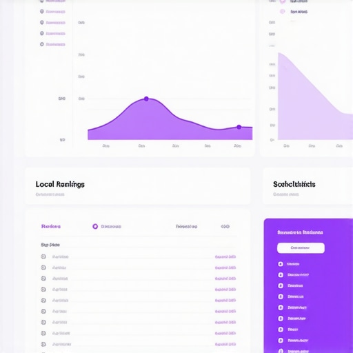 Screen capture of BrightLocal analytics showing local ranking data and citation status