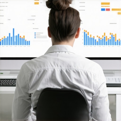 Effective Local SEO Maintenance Tools Business owner working on local SEO dashboards and citation reports.