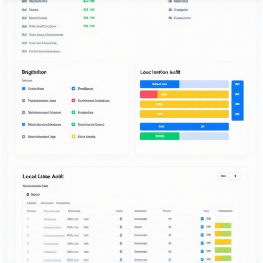 BrightLocal dashboard showing local citation and map optimization data.