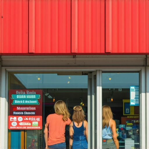 Optimized Google My Business profile in Virginia Beach Bright Virginia Beach shop with optimized Google profile visible on mobile