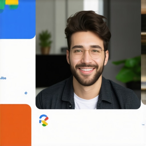 Business owner adding images and keywords to Google My Business profile in Virginia Beach.