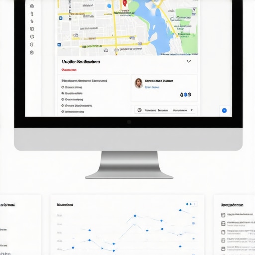 Virginia Beach Local SEO Optimization A business owner optimizing Google My Business profile for Virginia Beach